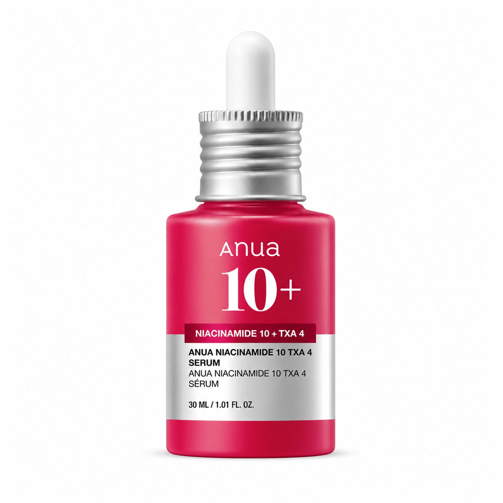 ANUA Niacinamide 10 + TXA 4 Serum 30ml bottle, front