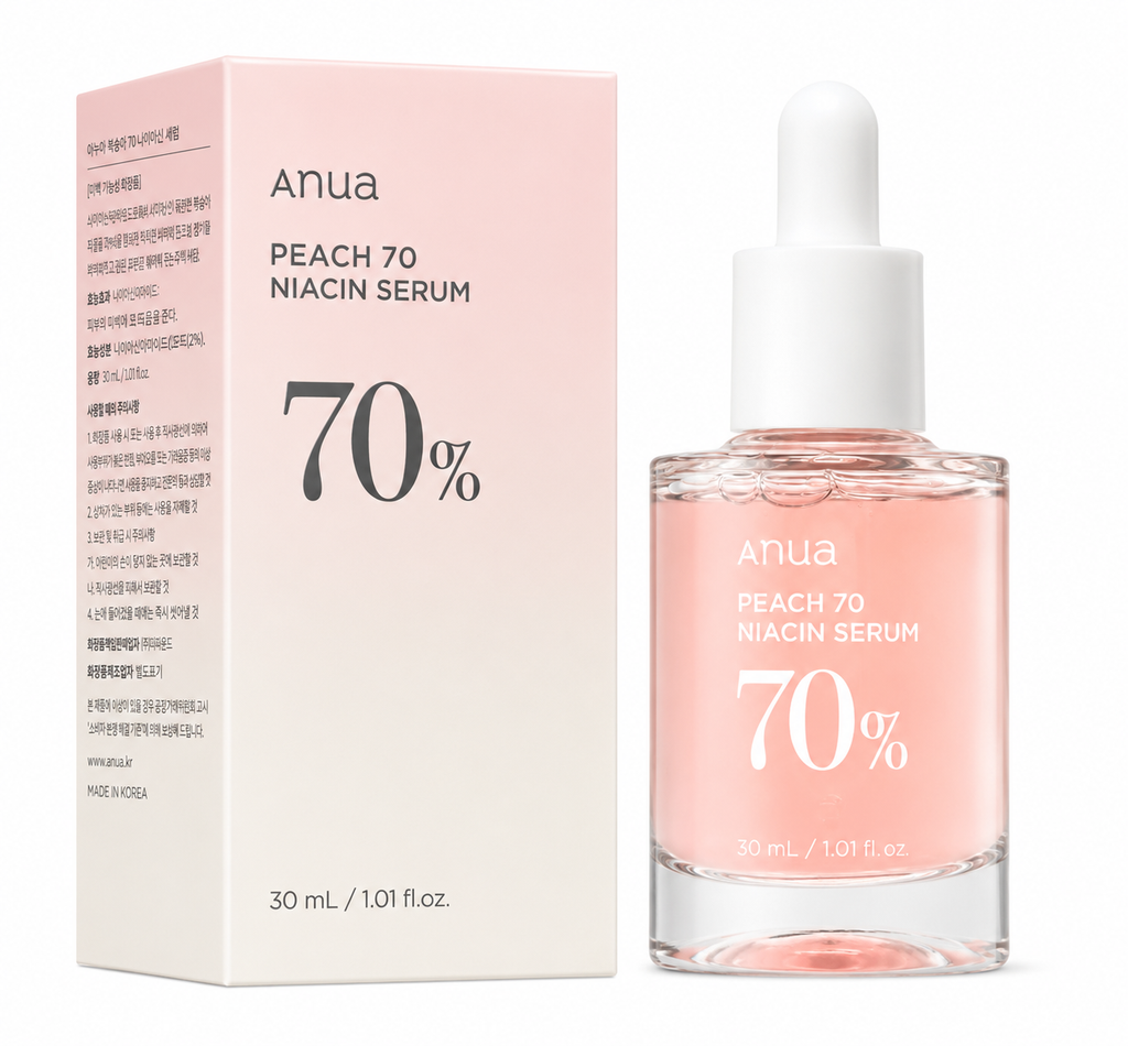 ANUA Peach 70 Niacin Serum 30ml - Korean brightening serum