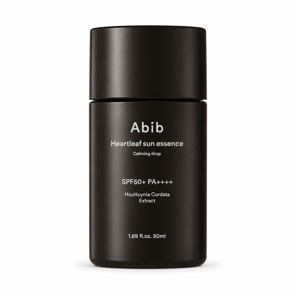 Abib Heartleaf Sun Essence Calming Drop SPF50+ - Korean sunscreen
