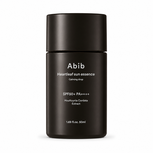 Abib Heartleaf Sun Essence Calming Drop SPF50+ - Korean sunscreen