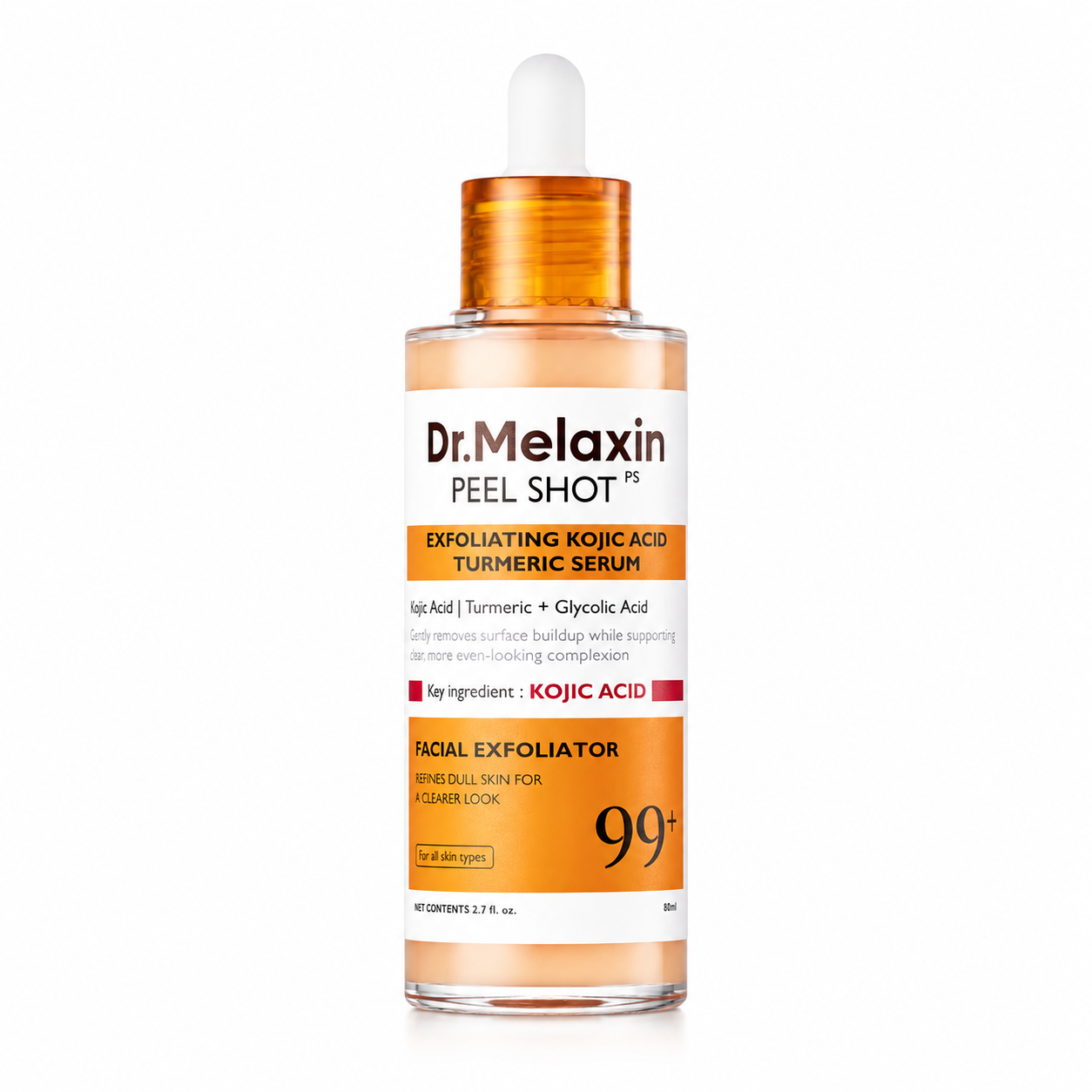 Dr. Melaxin Peel Shot Kojic Acid Turmeric Serum 80ml