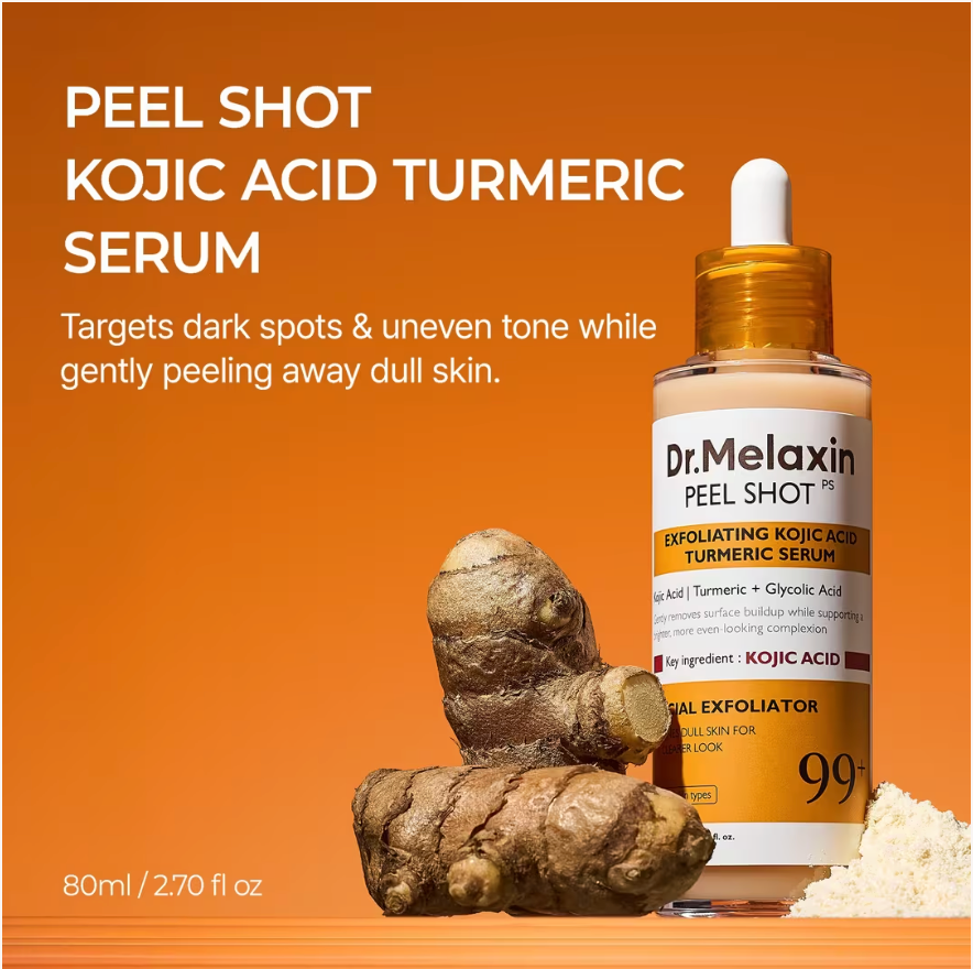 Dr. Melaxin Peel Shot Kojic Acid Turmeric Serum 80ml