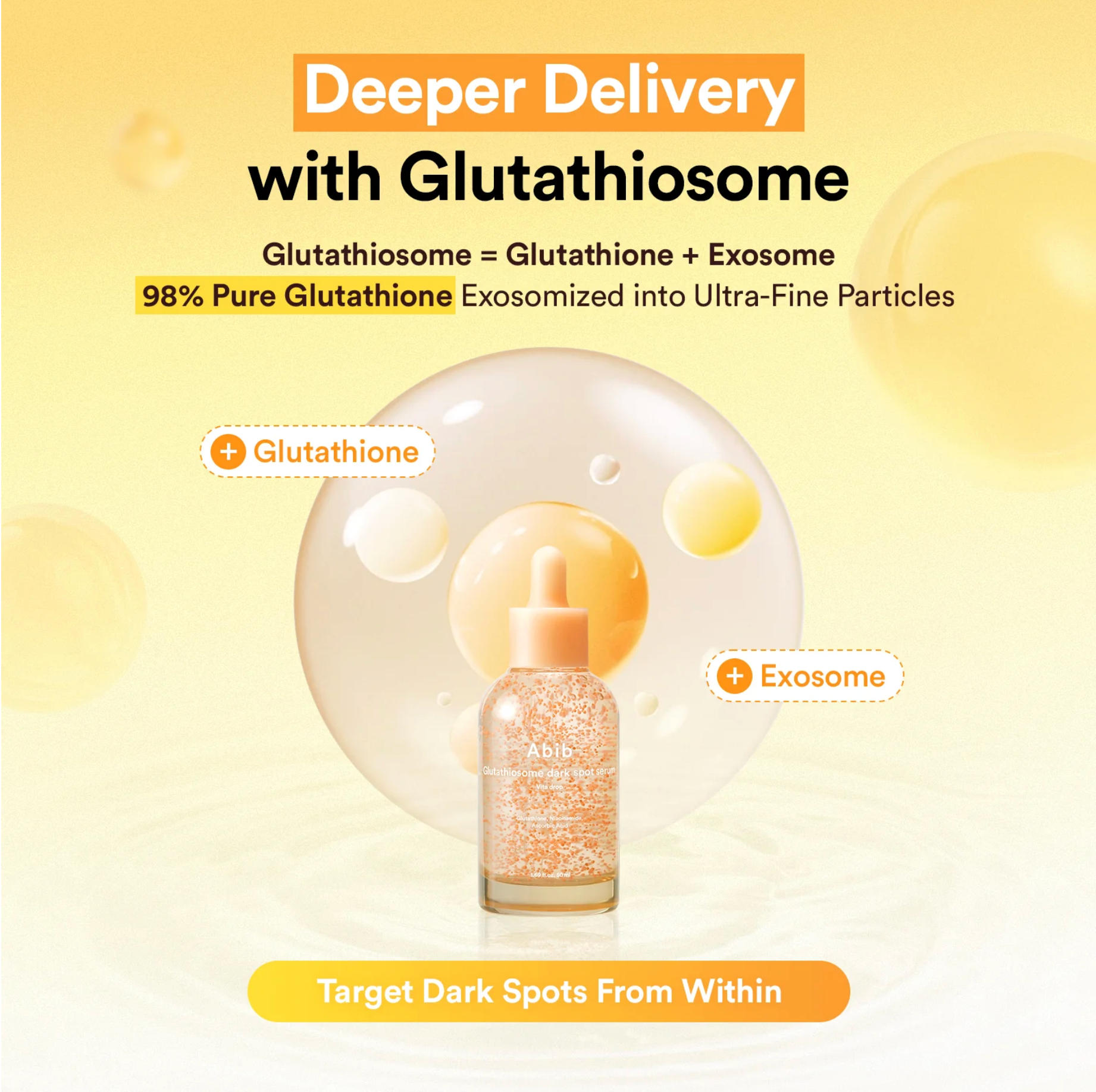 Abib Glutathiosome Dark Spot Serum Vita Drop 50ml