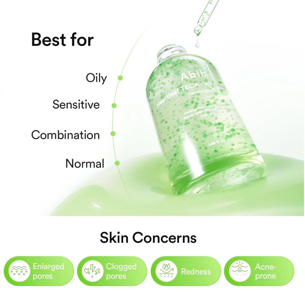 Abib Heartleaf TECA Capsule Serum Calming Drop 50ml