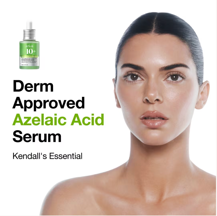 ANUA Azelaic Acid 10 Hyaluron Redness Soothing Serum 30ml