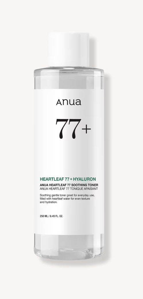 ANUA Heartleaf 77 Soothing Toner 250ml - Korean soothing toner