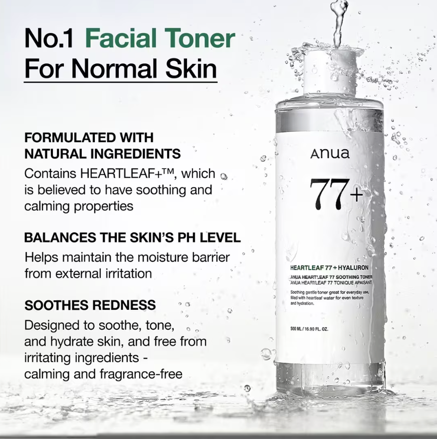 ANUA Heartleaf 77 Soothing Toner 250ml