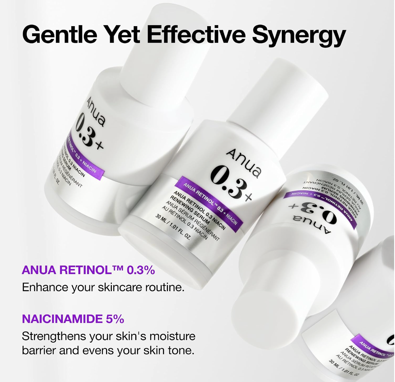 ANUA Nano Retinol 0.3% + Niacin Renewing Serum