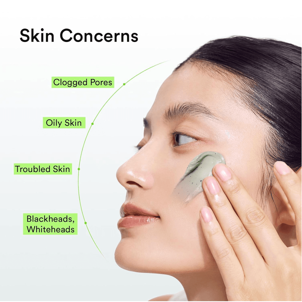 Abib Pore Clay Pack Cleanser Heartleaf Charcoal Foam 120ml - BeautyVaultz