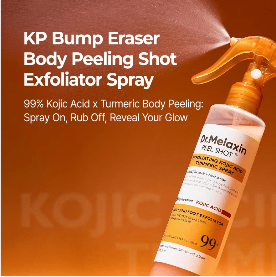Dr. Melaxin Peel Shot Exfoliating Kojic Acid Turmeric Spray 200ml - BeautyVaultz